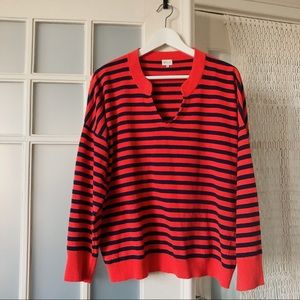 Kule Vneck Cotton sweater